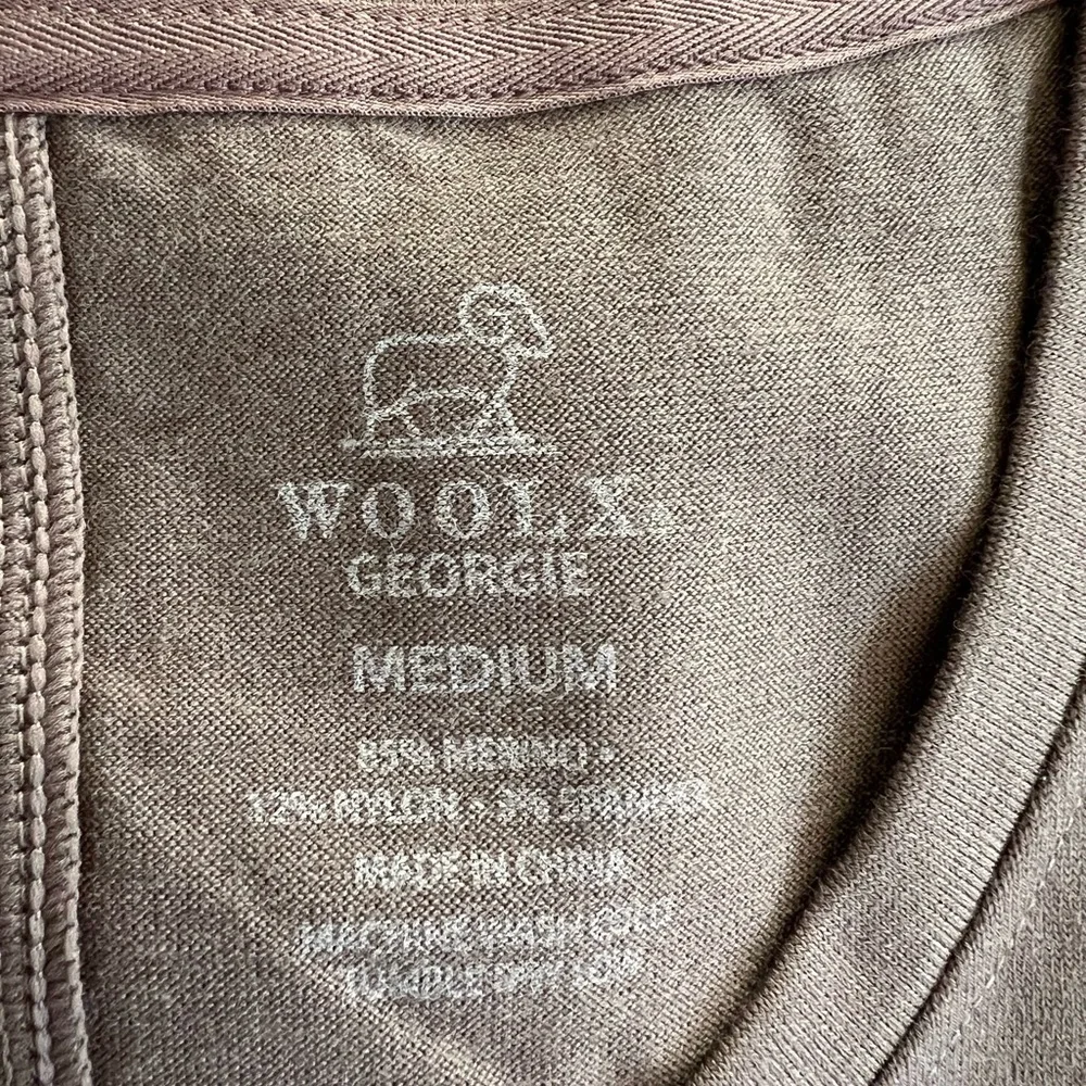 Woolx Georgie Dress Toasted Almond M Medium NEW - Picture 3 of 4